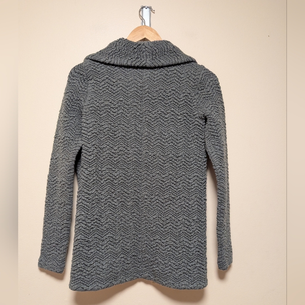 Three Dots Textured Open Front Jacket Women’s Sma… - image 8